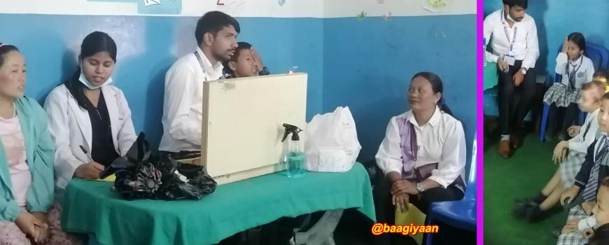 नोबेल एकेडमीमा निःशुल्क स्वास्थ्य शिविर सम्पन्न